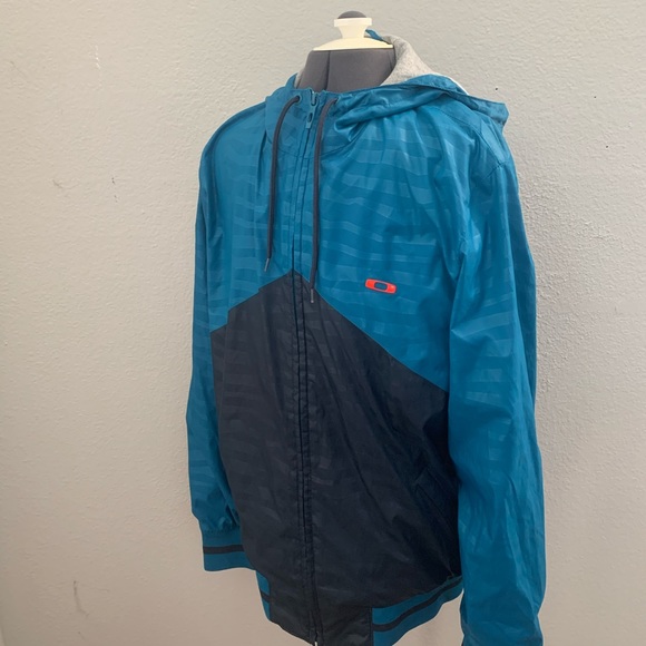 Oakley Men’s Full Zip WindBreaker Sz M - Picture 5 of 8